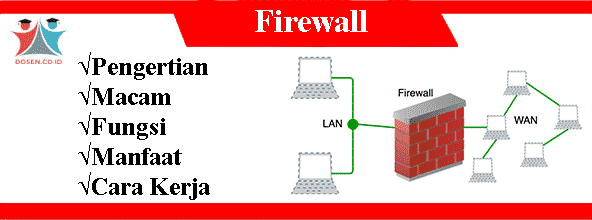 Firewall: Pengertian, Macam, Fungsi, Manfaat Serta Cara Kerjanya