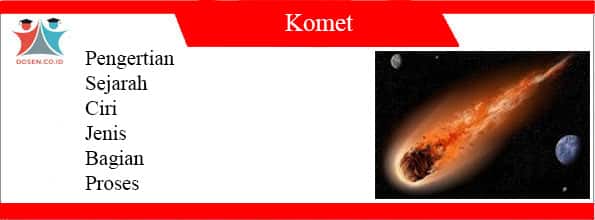 Bagian komet yang berupa kabut adalah